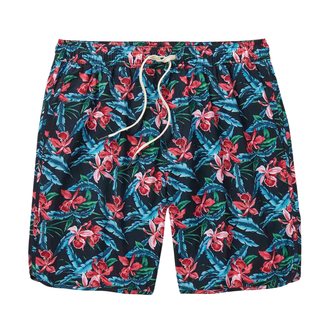 Fair Harbor The Anchor Men's Swim Trunks Boardshort - Tropical Nights - FINAL SALE!