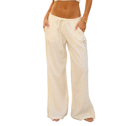 Blanco By Nature Gabriella Beach Pant - Pearl