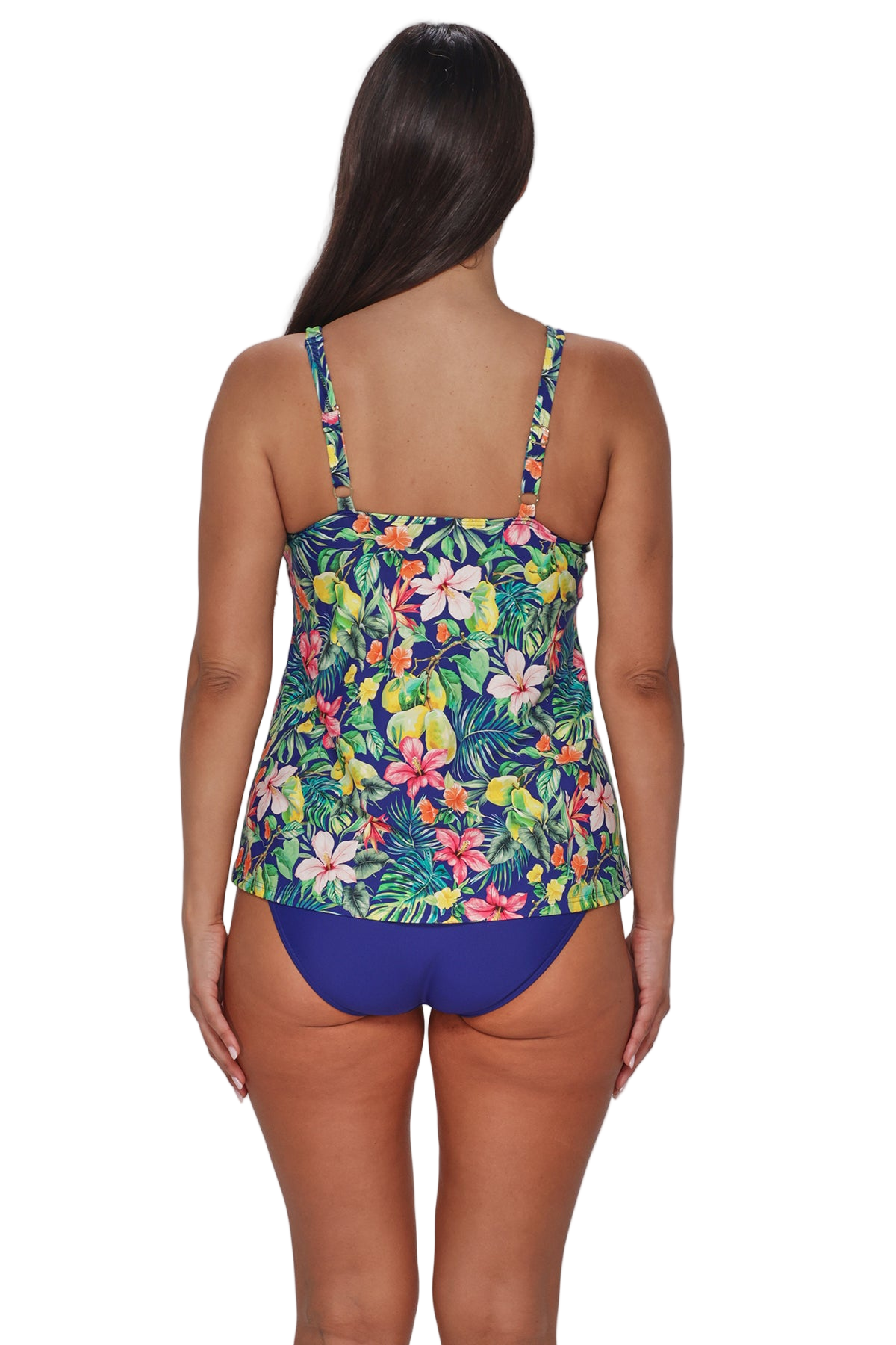 Sunsets Jenna Tankini Top - Seaside Harvest