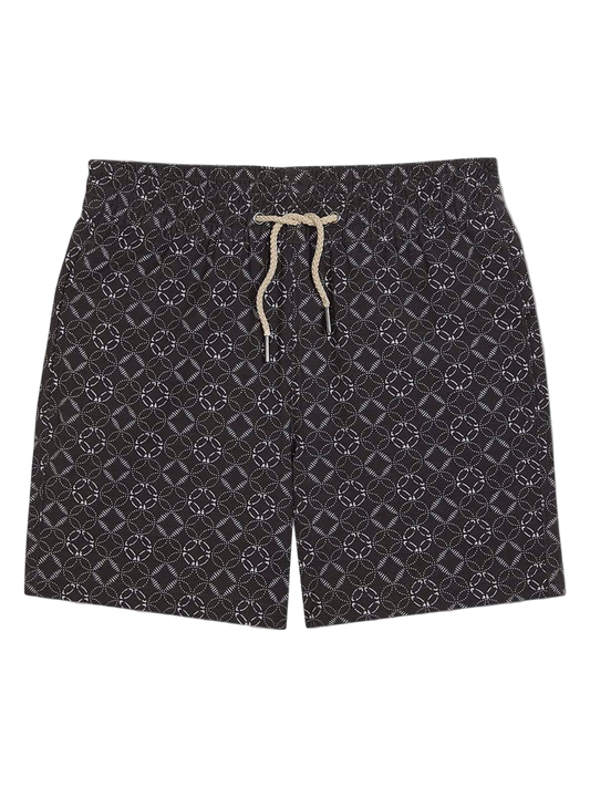 Fair Harbor Kid's Bayberry Swim Trunk - Sea Circles