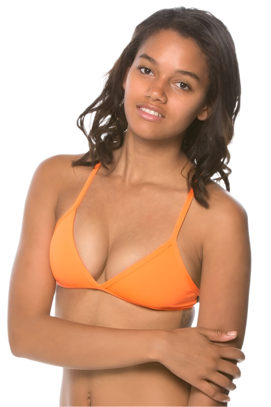 Jolyn Triangle Bikini Top - Sunkist