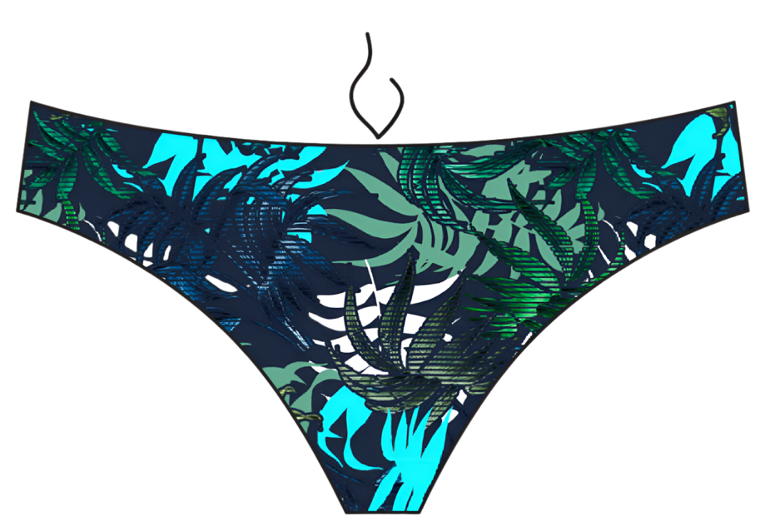 Jolyn Andy Bikini Bottom - Jungle - FINAL SALE