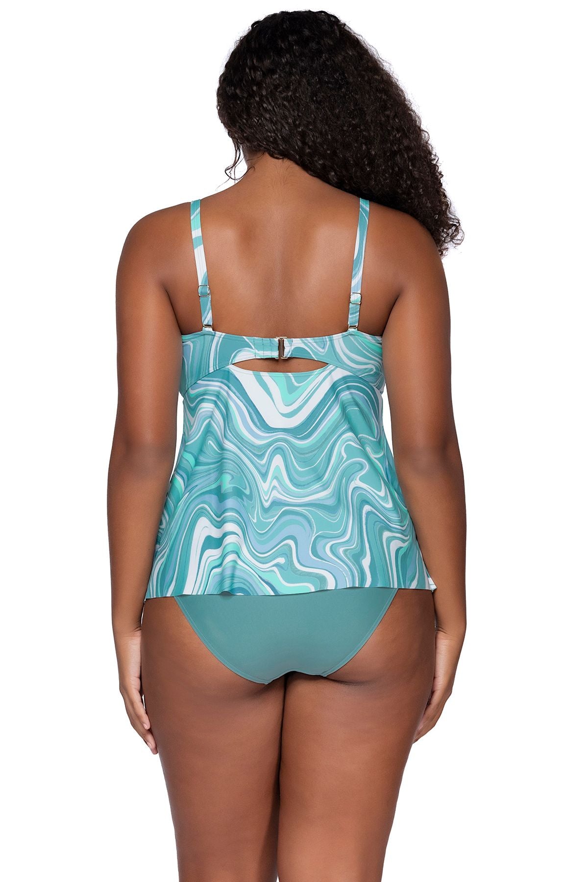 Sunsets Tori Tankini Top - Moon Tide FINAL SALE