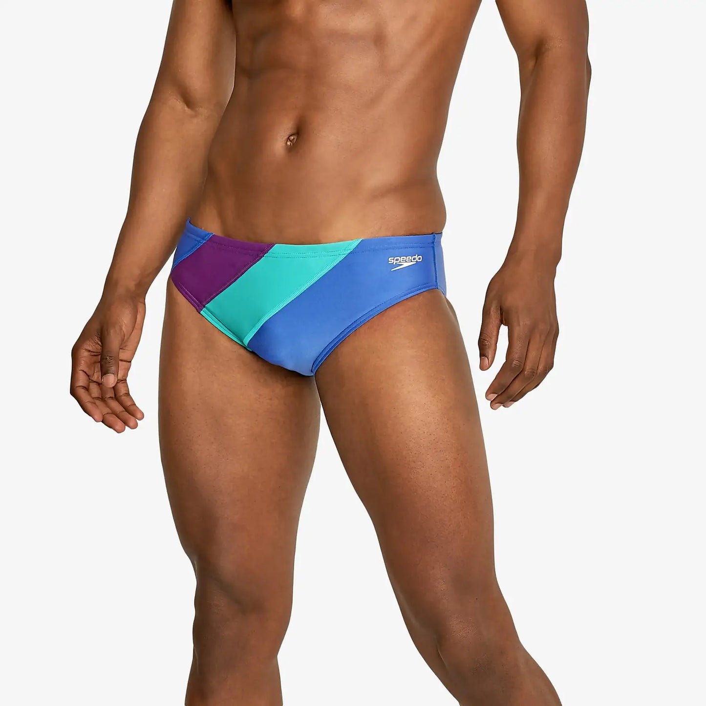 Speedo Colorblock One Brief Performance Racing Suit -Dazzling Blue - FINAL SALE!