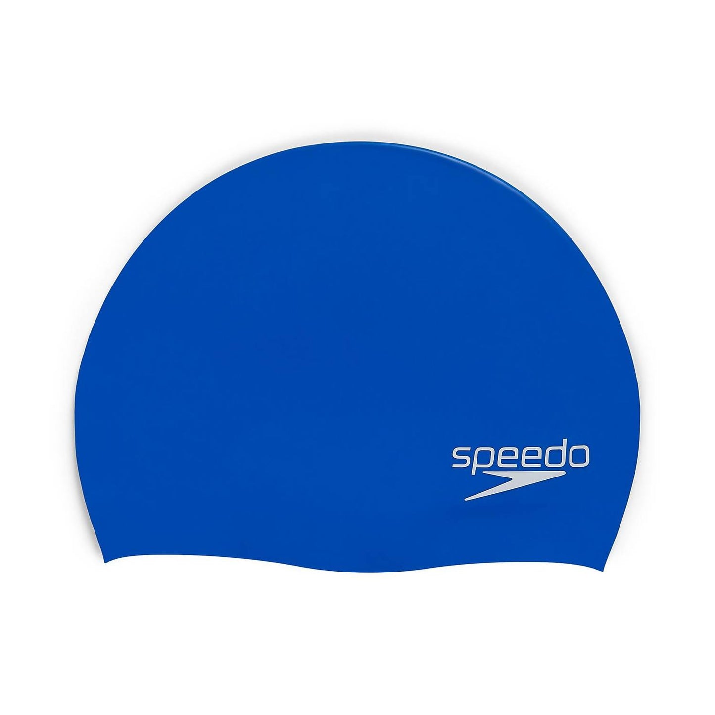 Speedo Silicone Elastomeric Adult Swim Cap - Blue