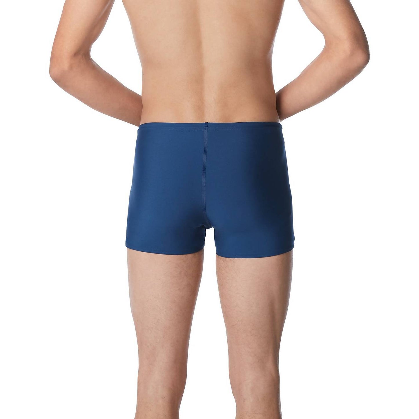 Speedo Endurance Square Leg Solid Men's Training Swim Suit - Navy