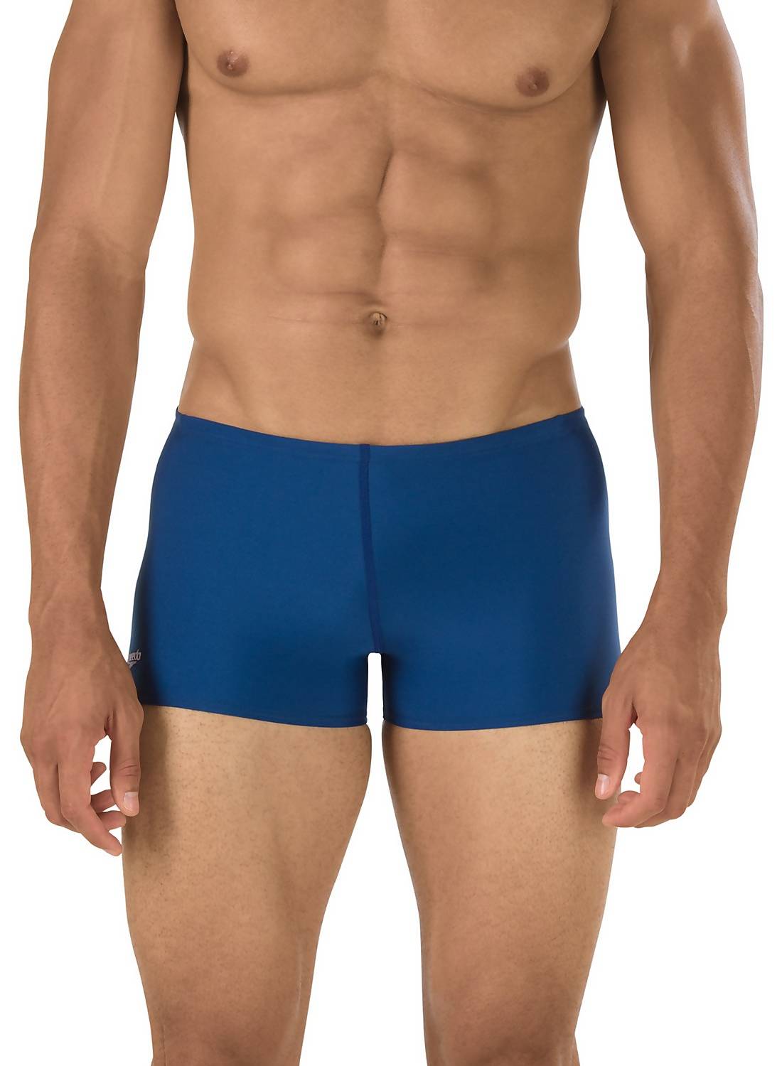 Speedo Endurance Square Leg Solid Men's Training Swim Suit - Navy