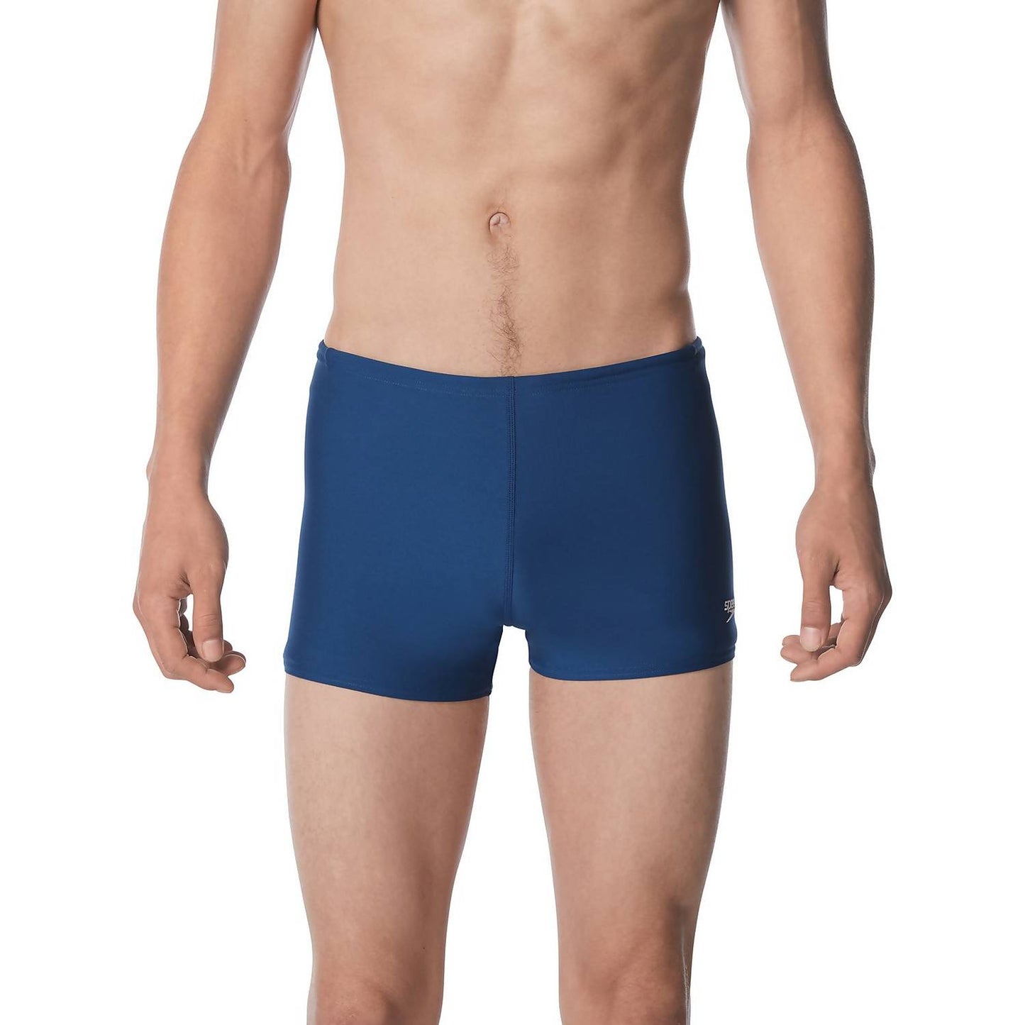 Speedo Endurance Square Leg Solid Men's Training Swim Suit - Navy