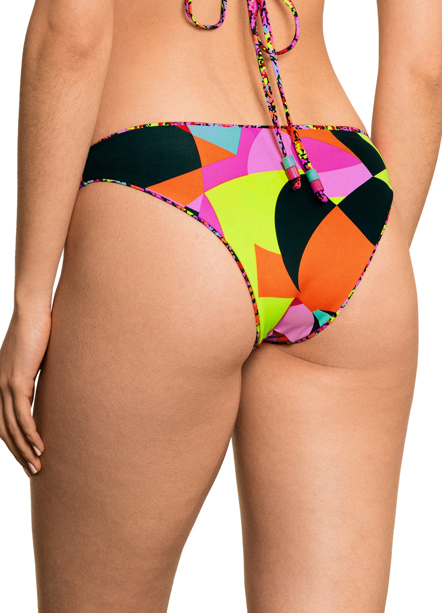 Maaji Flirt Thin Side Signature Cut Bikini Bottom - Monet - FINAL SALE