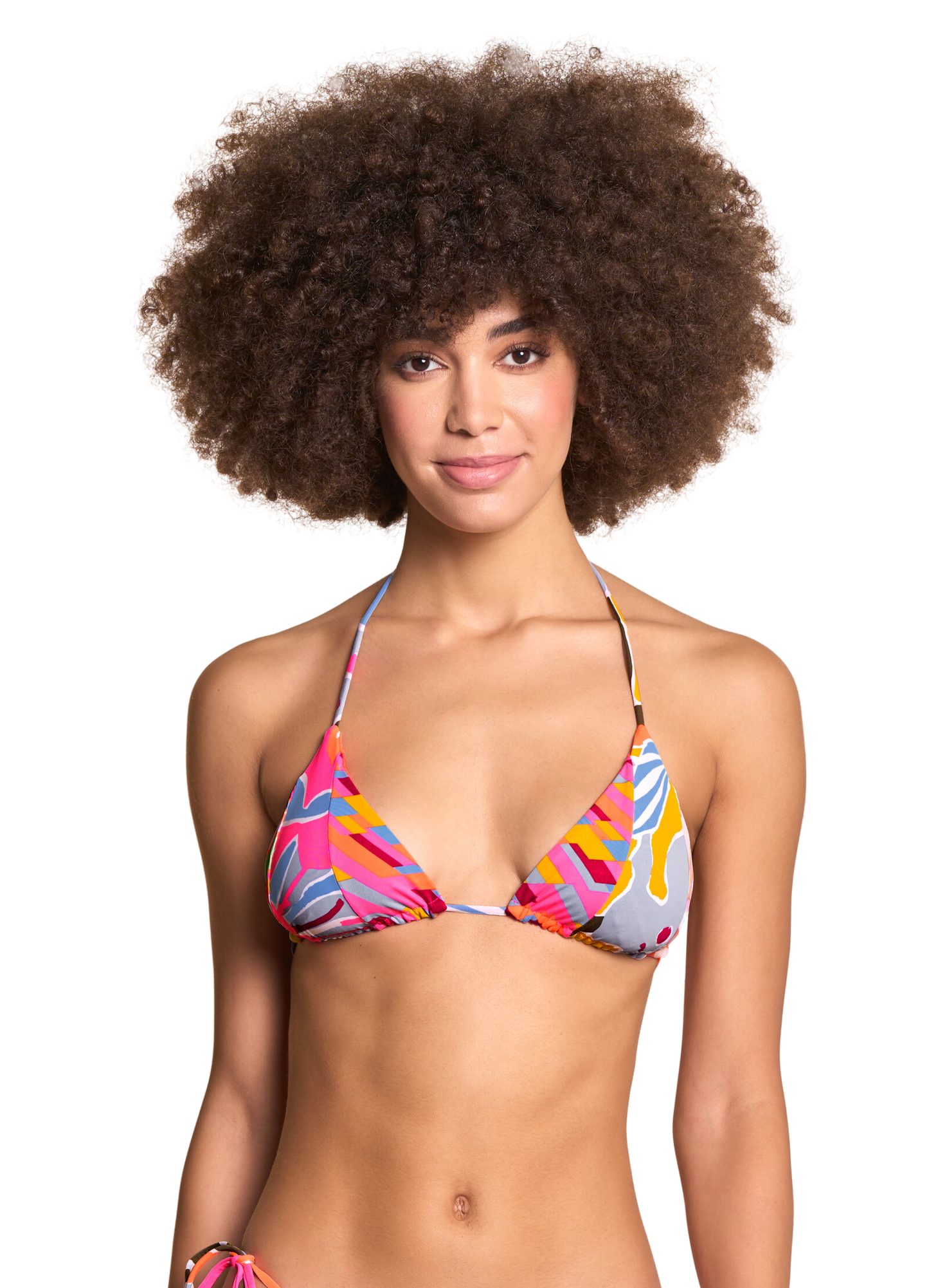 Maaji Edge Triangle Bikini Top - Jungle Rain - FINAL SALE