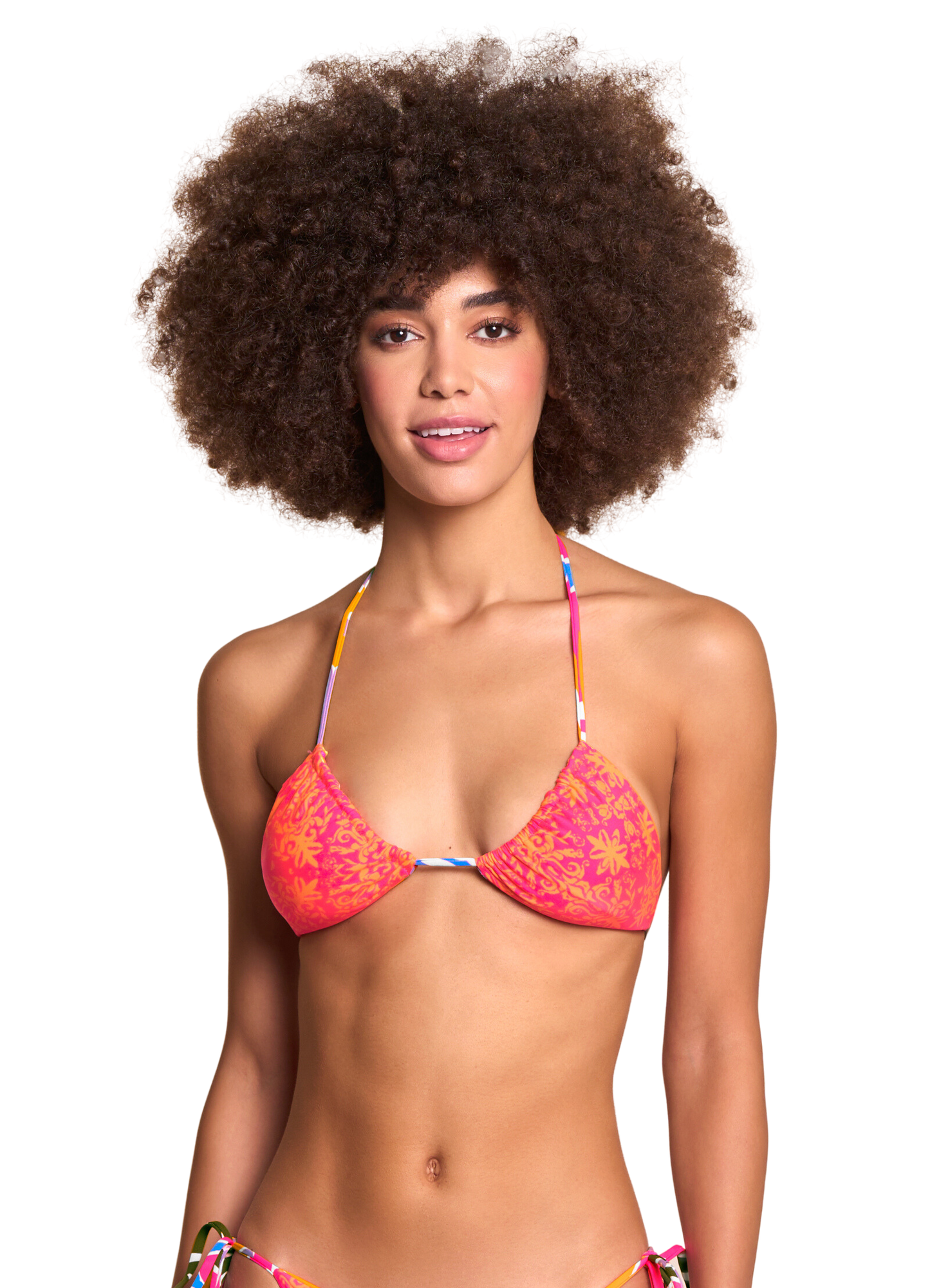 Maaji Edge Triangle Bikini Top - Jungle Rain - FINAL SALE