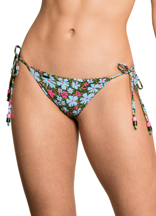 Maaji Sunny Tie Side Cheeky Cut Bikini Bottom - Ditsyduo - FINAL SALE