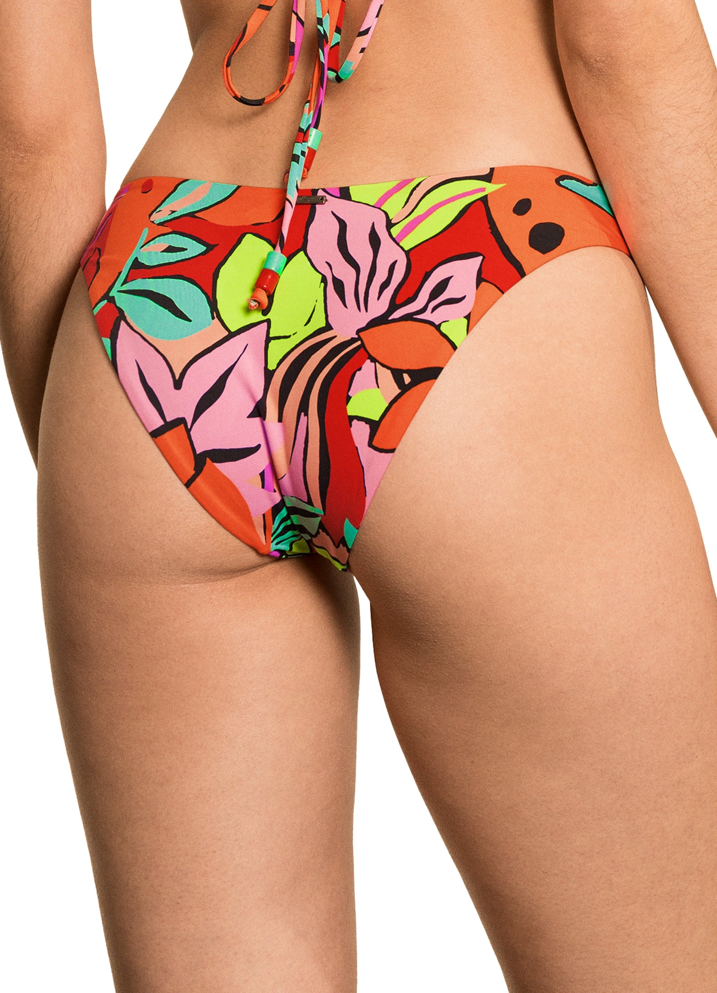 Maaji Splendour High Leg Signature Cut Bikini Bottom - Rainforest - FINAL SALE