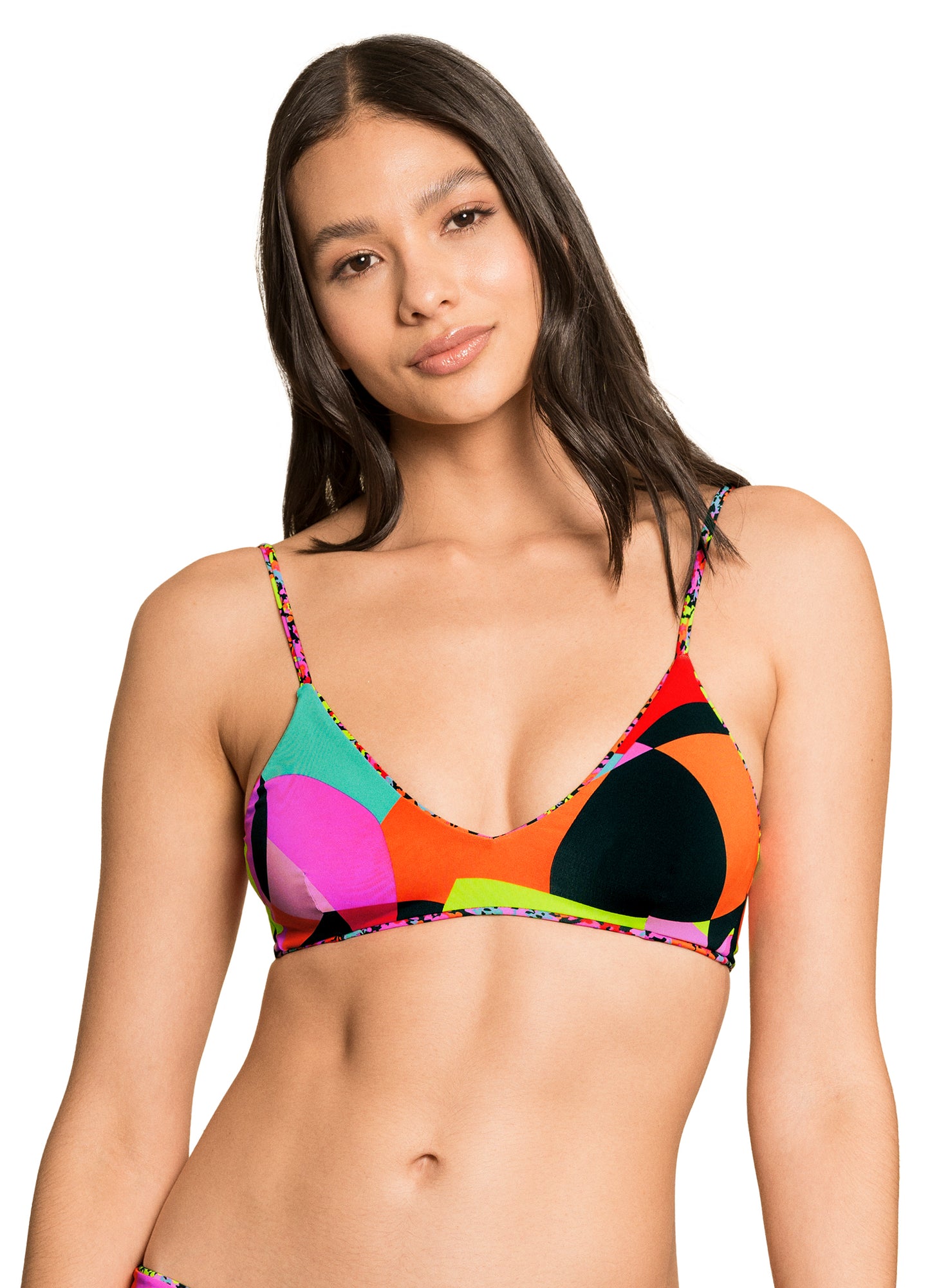 Maaji Candice Classic Bralette Bikini Top - Monet - FINAL SALE