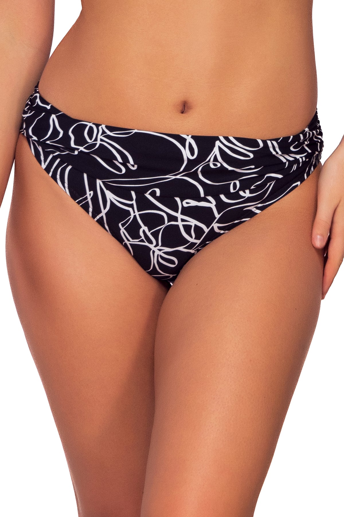 Sunsets Unforgettable Swim Bottom - Lost Palms - Final Sale