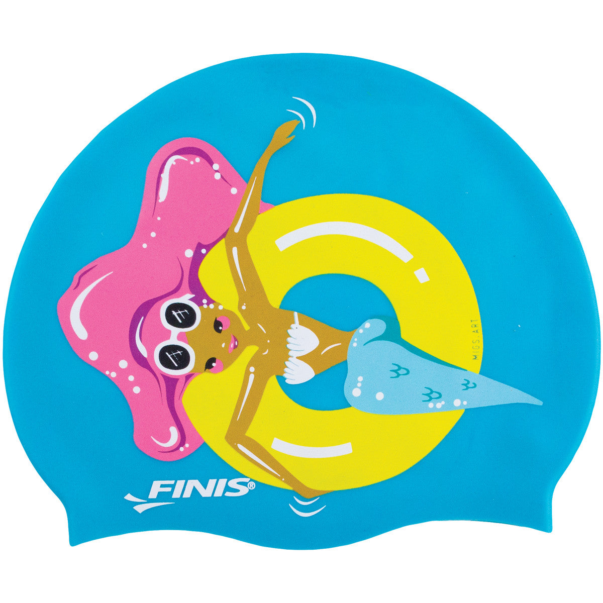 Finis Mermaid Silicone Swim Cap - Floaty - FINAL SALE