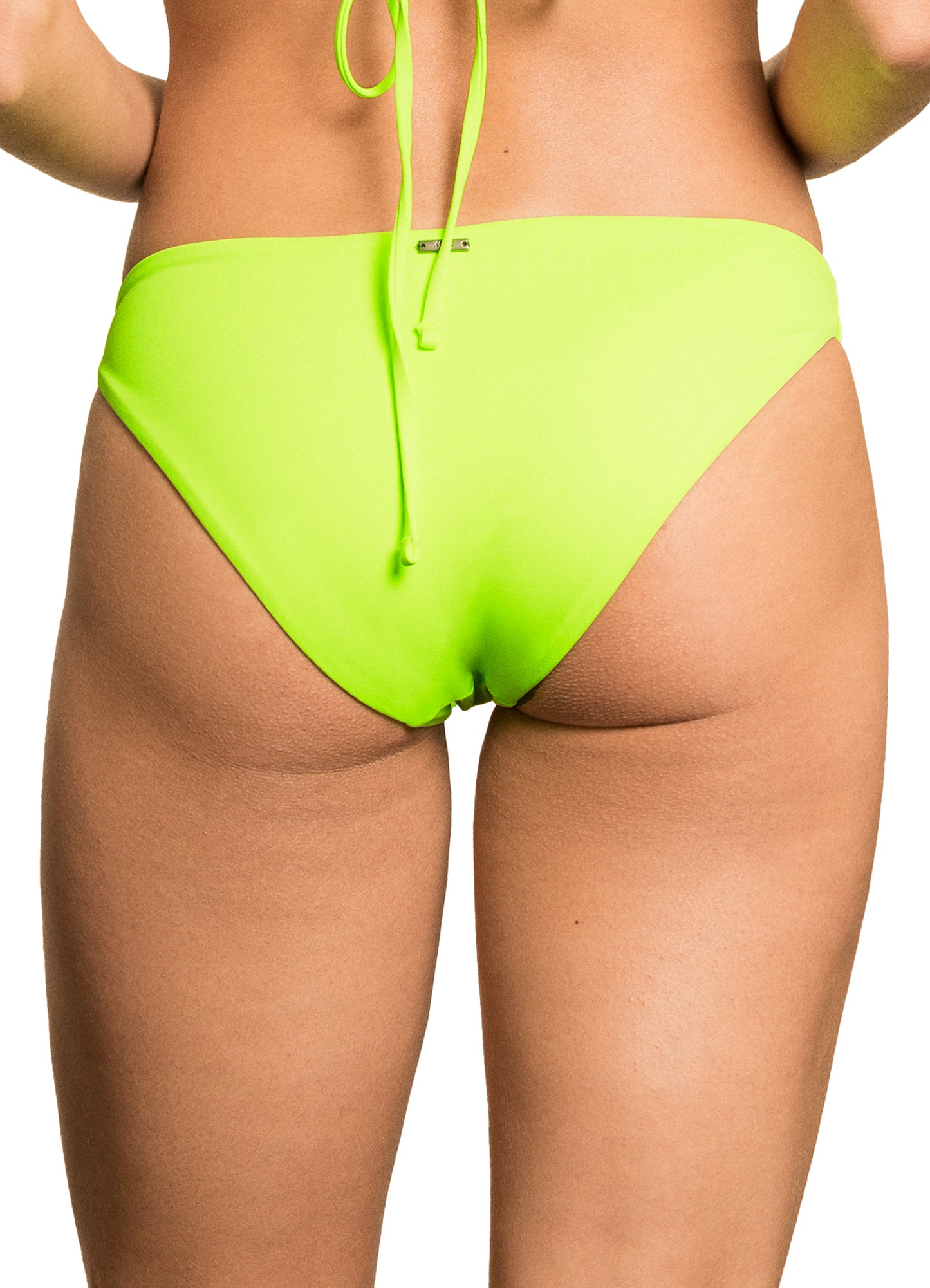 Maaji Flirt Thin Side Signature Cut Bikini Bottom - Chartreuse - FINAL SALE