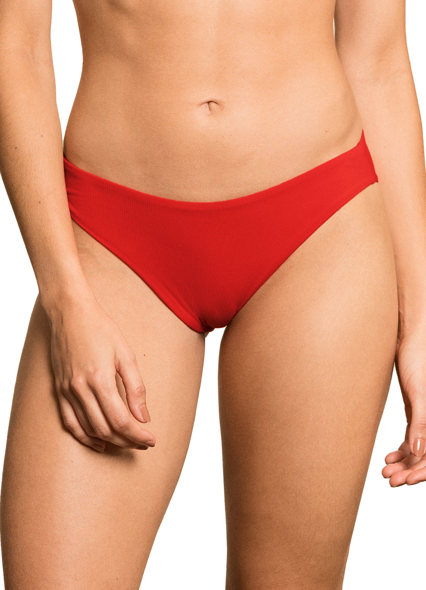 Maaji Sublimity Classic Signature Cut Bikini Bottom - Crimson - FINAL SALE