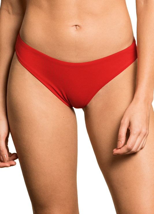 Maaji Sublimity Classic Signature Cut Bikini Bottom - Crimson - FINAL SALE