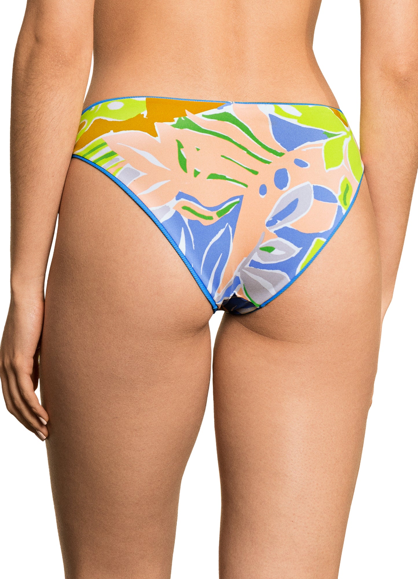 Maaji Sublimity Classic Signature Bikini Bottom - Pool Blue -