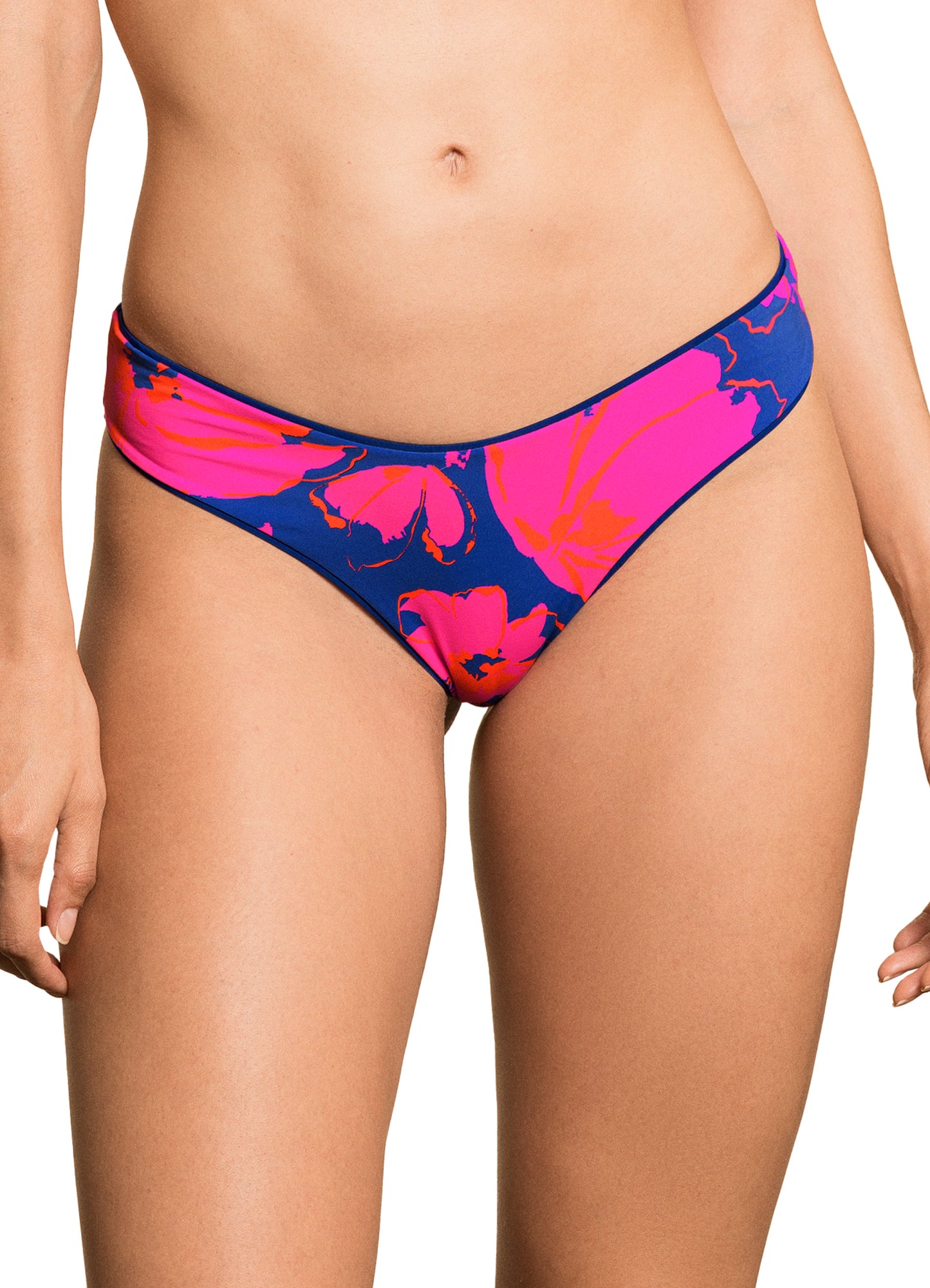 Maaji Journey Double V Cheeky Cut Bikini Bottom - Cobalt Blue - FINAL SALE