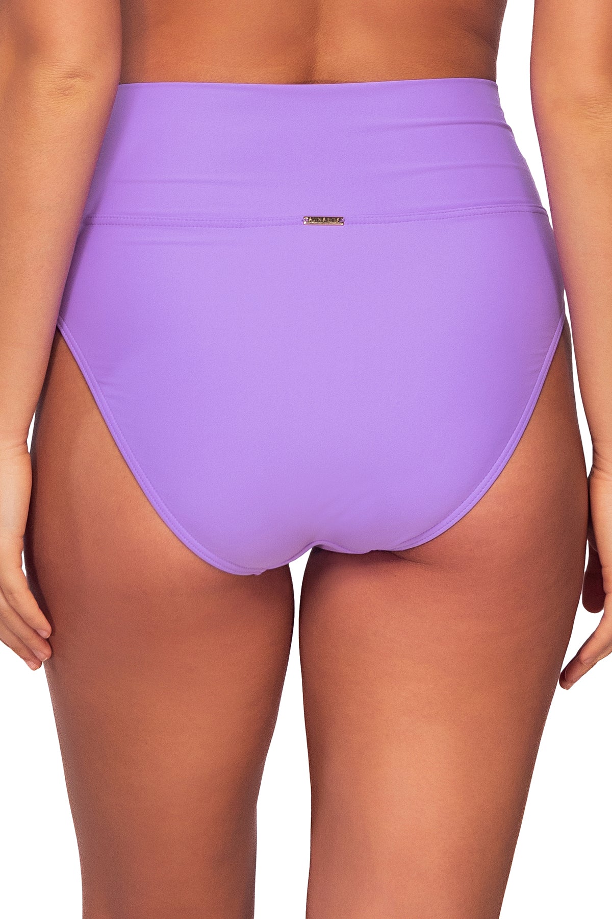 Sunsets Hannah High Waist Swim Bottom - Passion Flower FINAL SALE