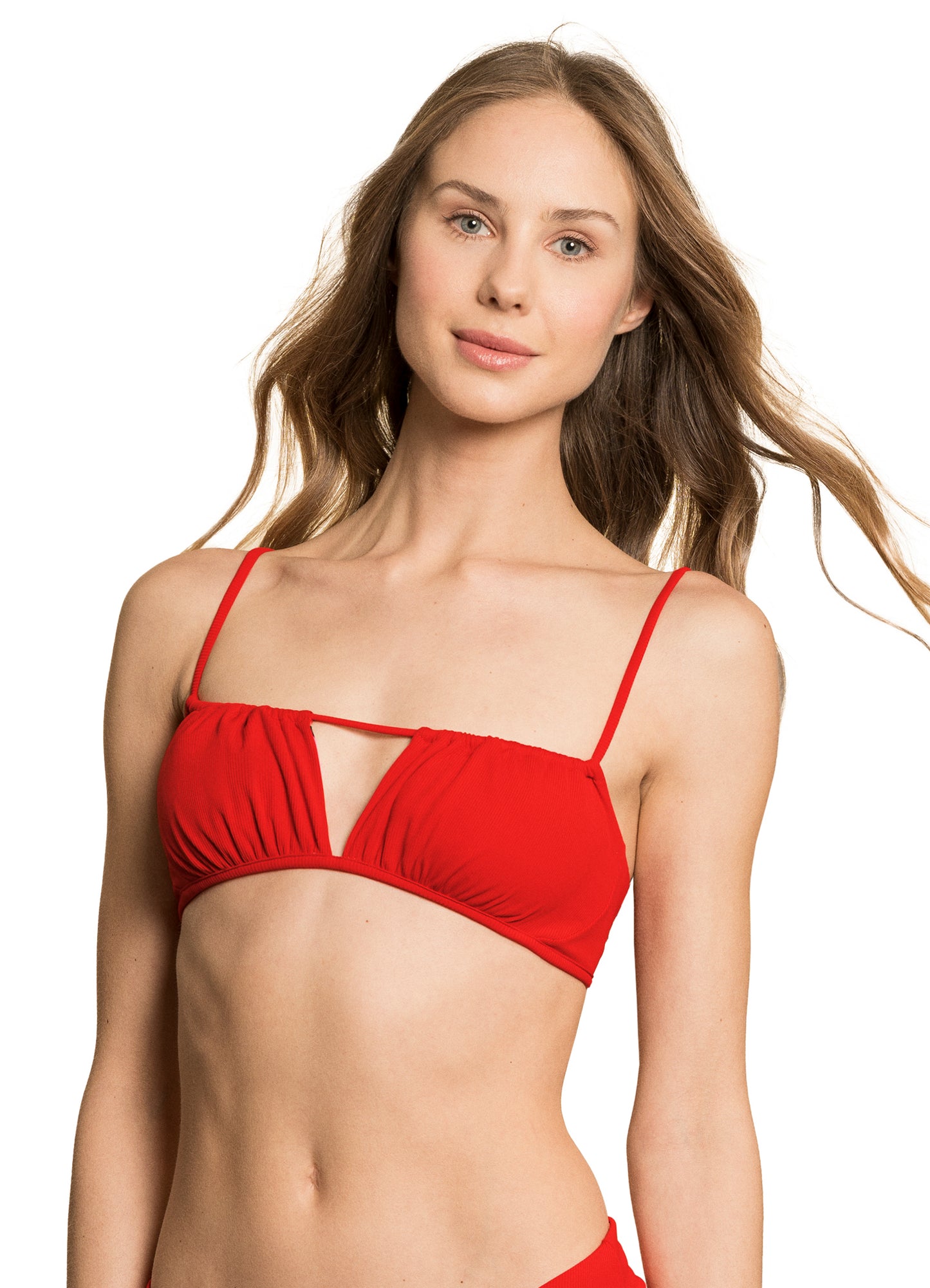 Maaji Emma Classic Bralette Bikini Top - Crimson - FINAL SALE