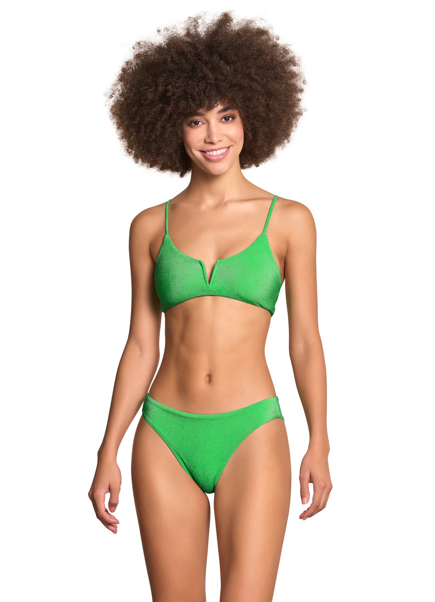 Maaji Vittoria Bralette Bikini Top - Parakeet Green - FINAL SALE