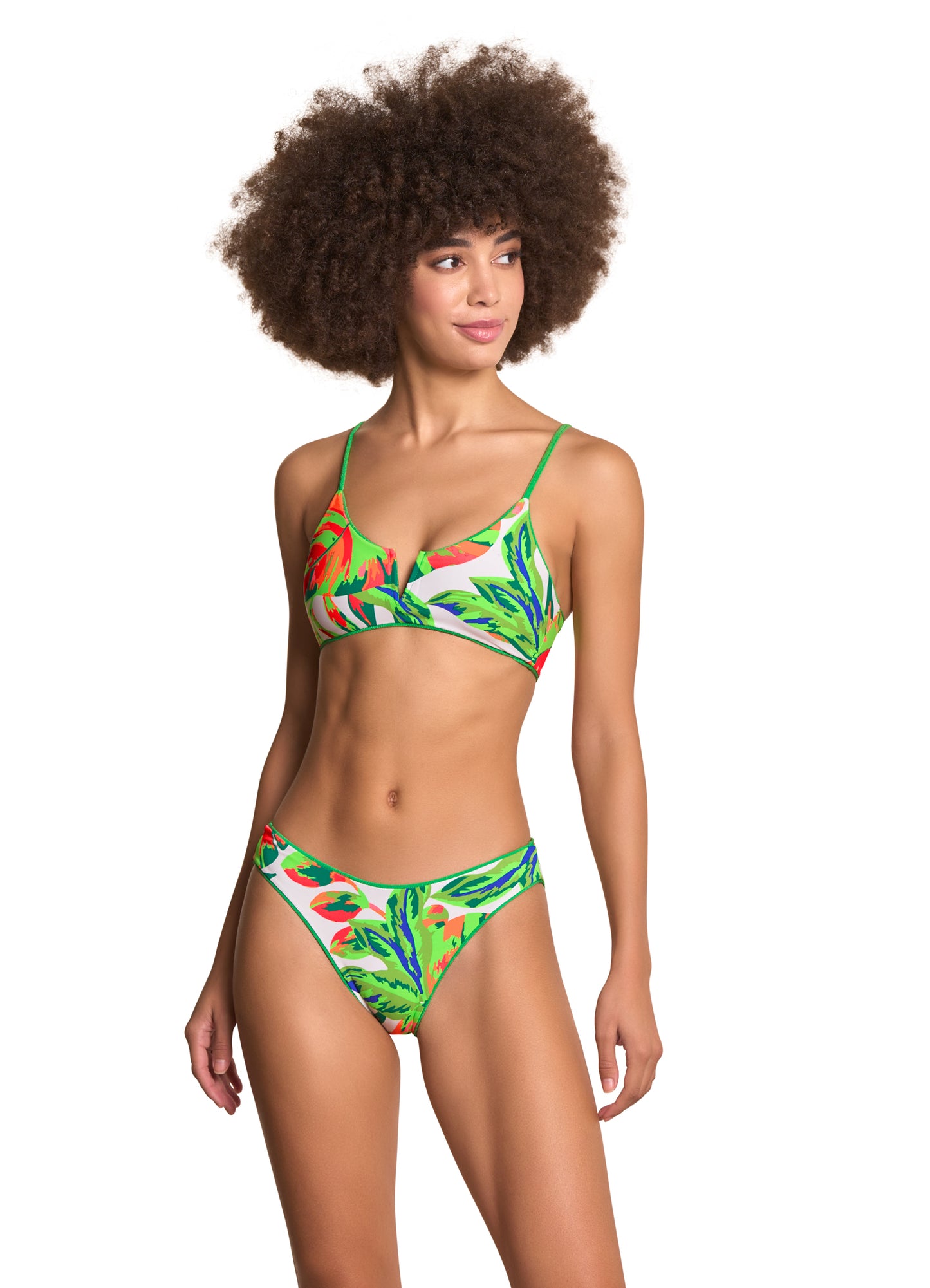 Maaji Vittoria Bralette Bikini Top - Parakeet Green - FINAL SALE