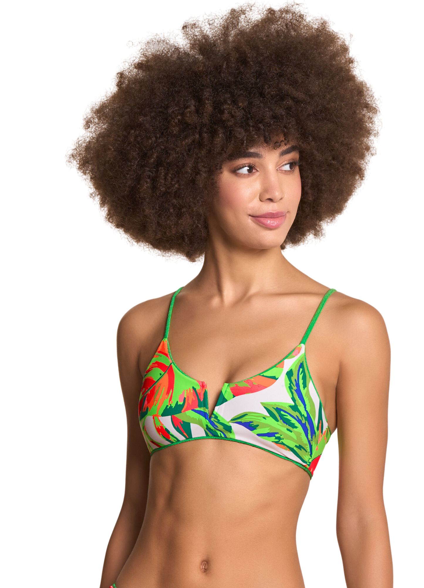 Maaji Vittoria Bralette Bikini Top - Parakeet Green - FINAL SALE