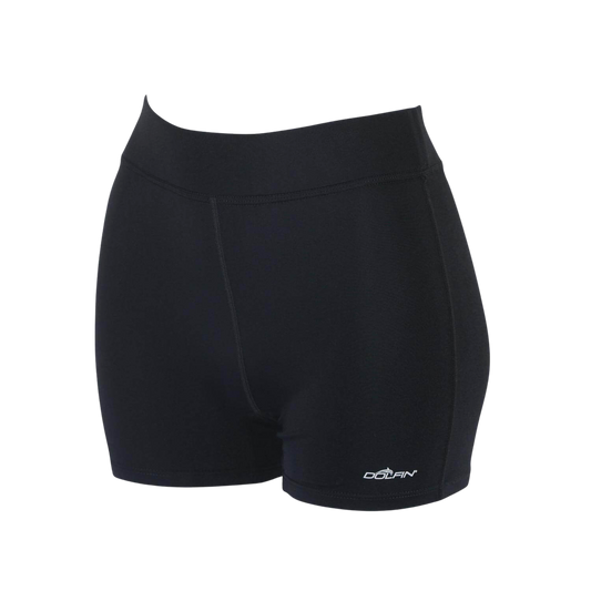 Dolfin Aquashape Solid Fitted Swim Shorts - Black