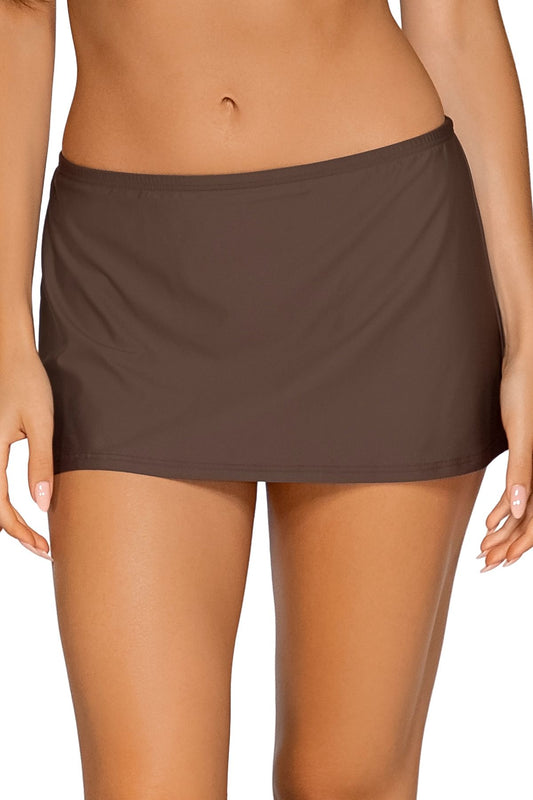 Sunsets Kokomo Swim Skirt - Kona - FINAL SALE