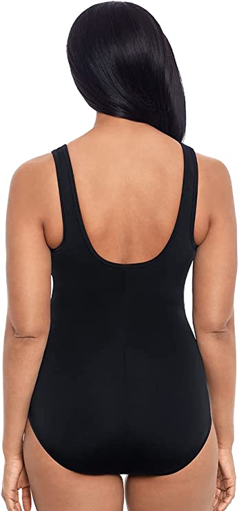 Reebok High Neck One Piece Swimsuit - Wavy Look - FINAL SALE!