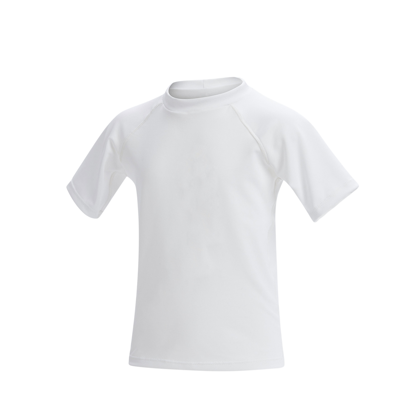 Dolfin Little Kids Short Sleeve Rashguard - White