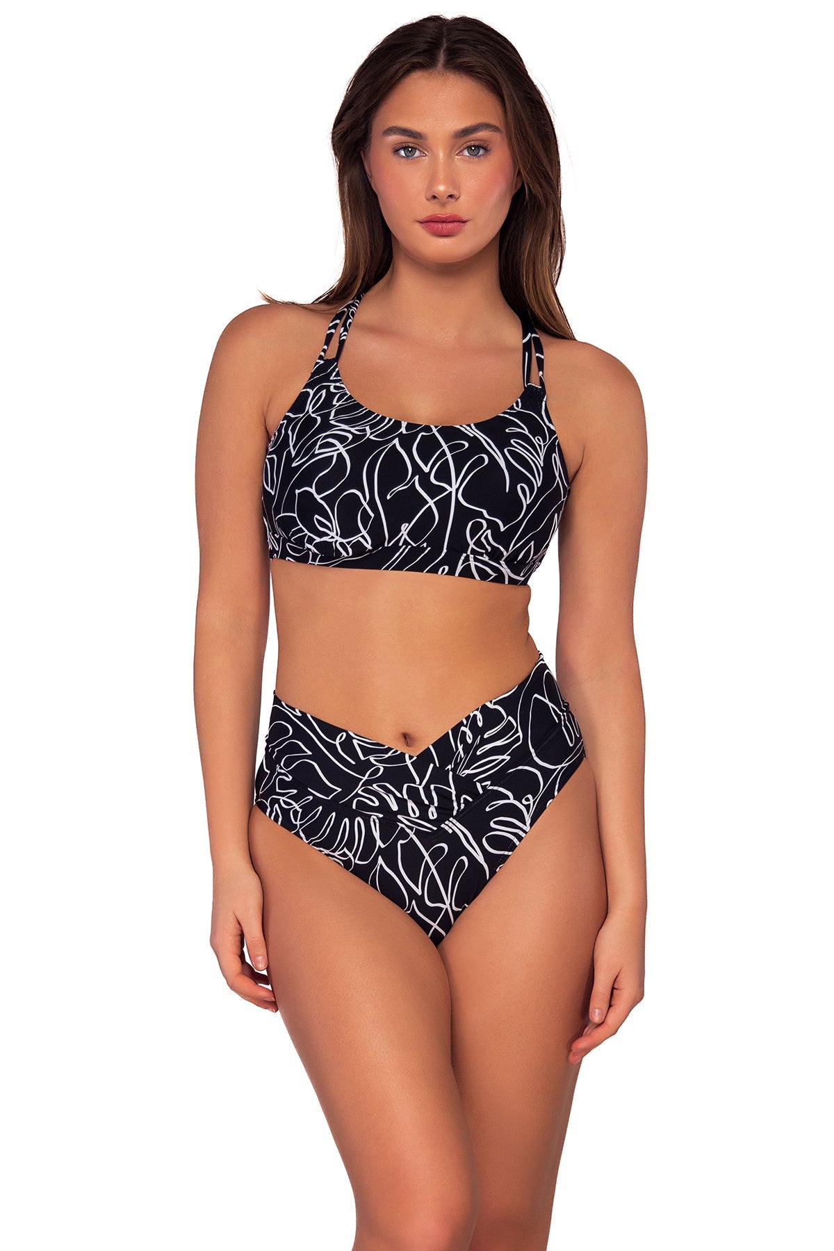 Sunsets Summer Lovin'  V-Front Bottom - Lost Palms - Final Sale