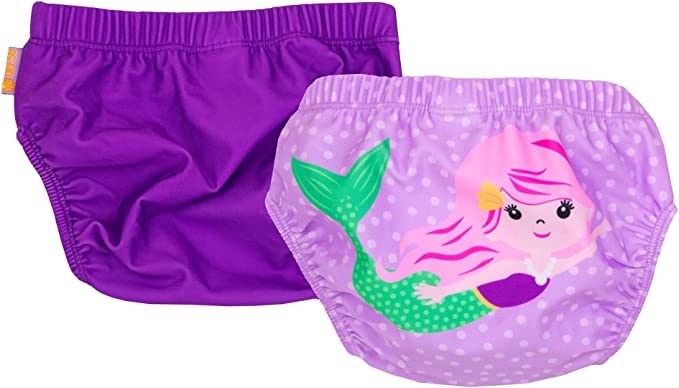 Zoocchini Swim Diaper 2PC Set - Mermaid