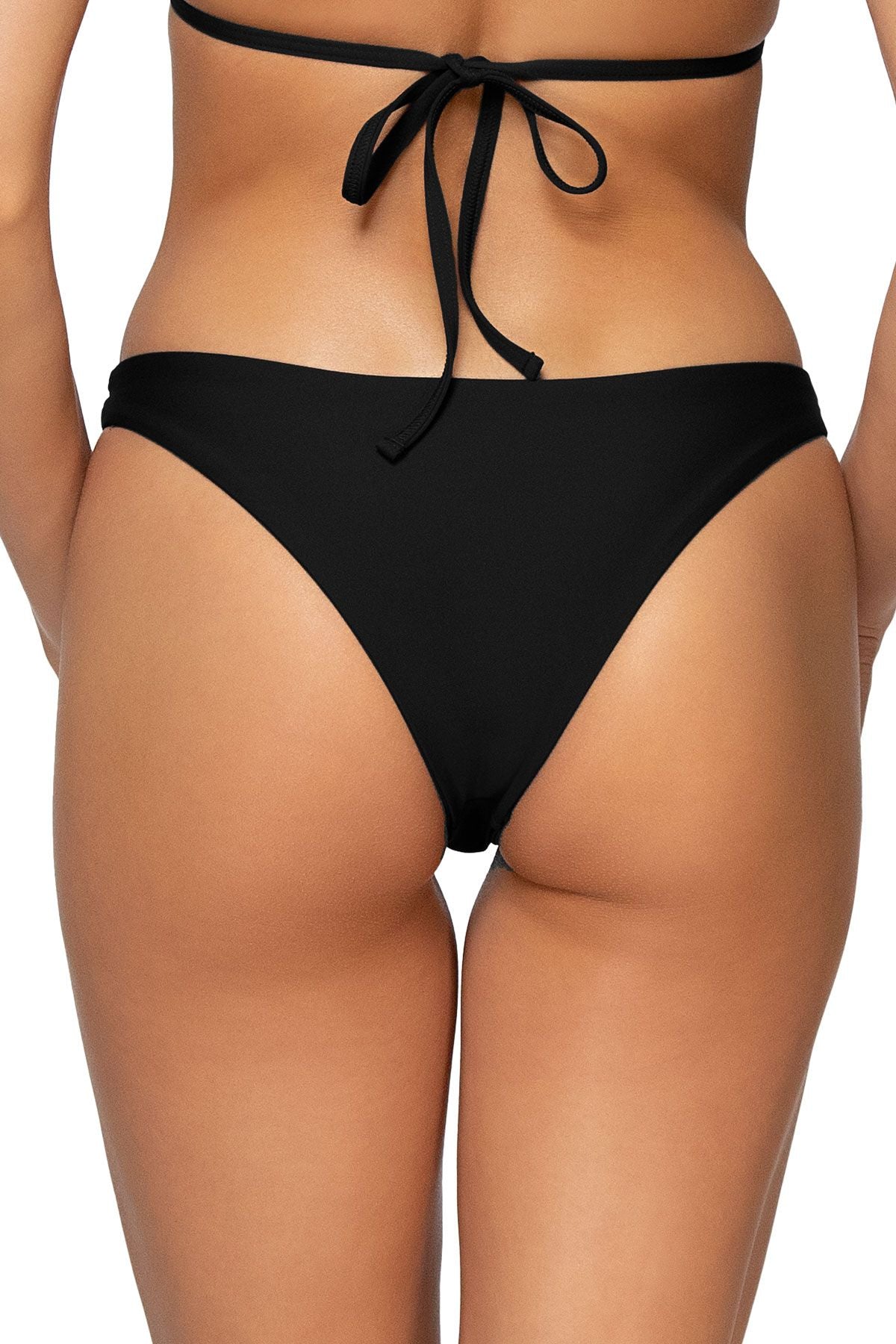 Swim Systems Drew Bikini Bottom - Black - FINAL SALE