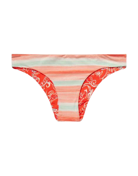 Carve Designs Sanitas Reversible Bikini Bottom - Lisbon/Lagos - FINAL SALE