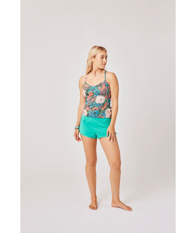 Carve Designs Stinson Racerback Tankini Top - Jardin - FINAL SALE!