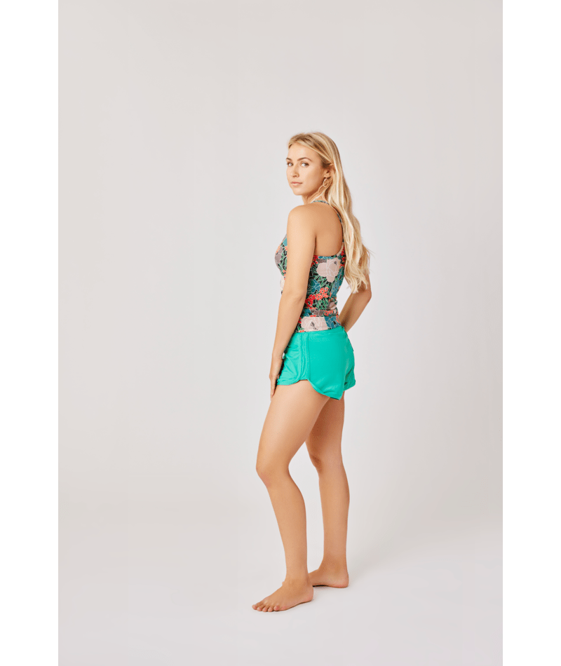 Carve Designs Stinson Racerback Tankini Top - Jardin - FINAL SALE!