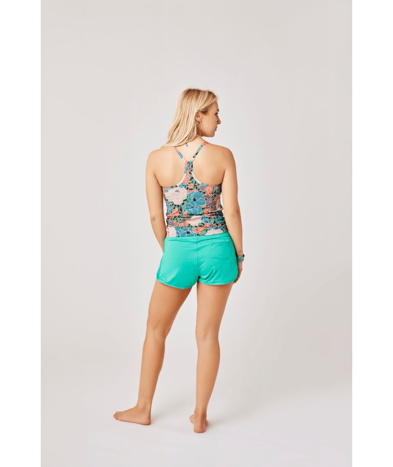 Carve Designs Stinson Racerback Tankini Top - Jardin - FINAL SALE!