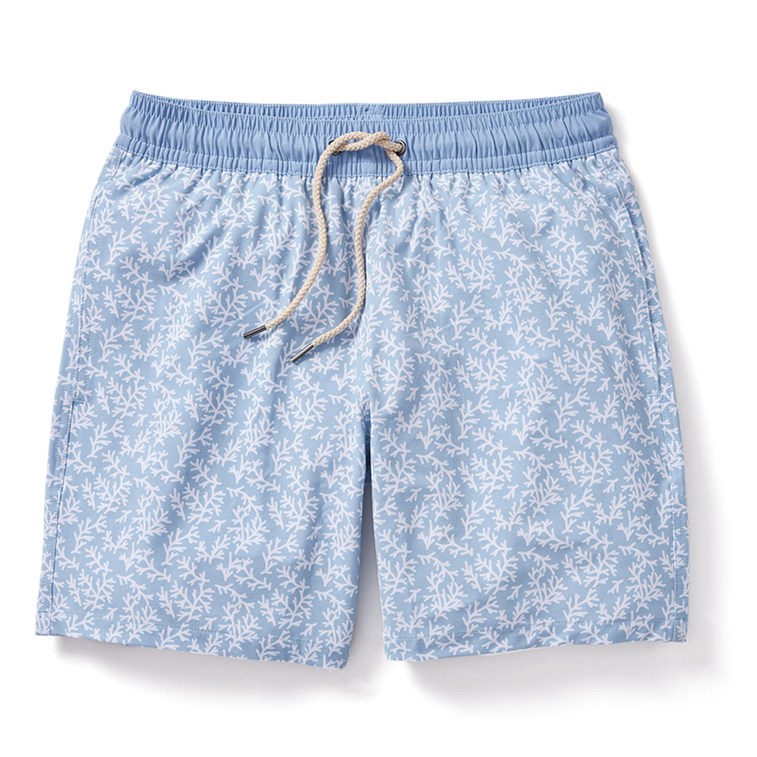 Fair Harbor Men's The Bayberry Swim Trunk - Mist Seaweed