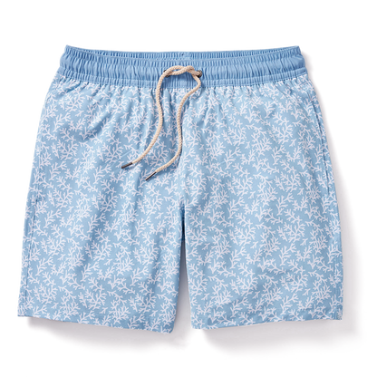 Fair Harbor Men's The Bayberry Swim Trunk Boardshort - Mist Seaweed