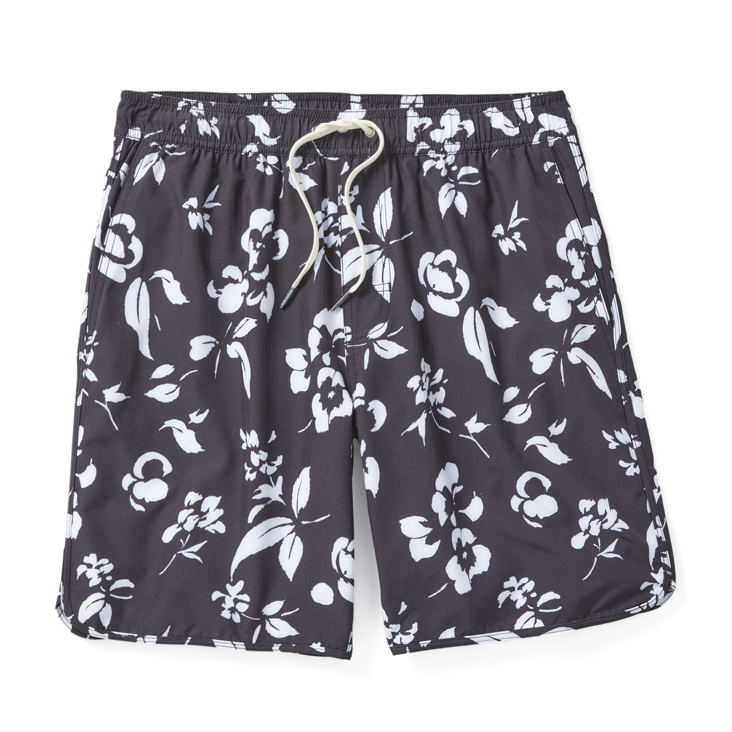 Fair Harbor The Anchor Men's Boardshort - Black Floral - FINAL SALE!