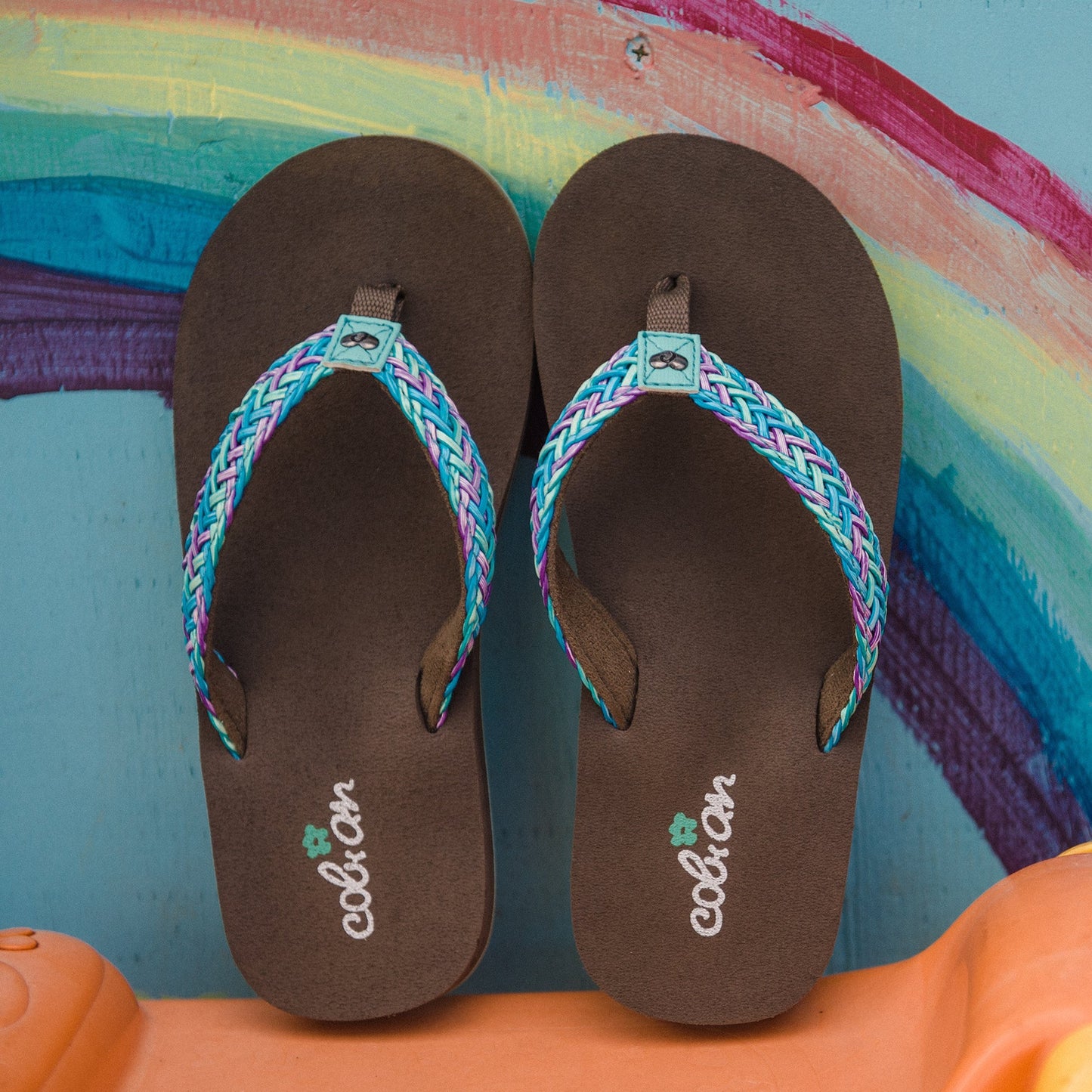 Cobian Girls Lil Lalati Sandal - Aqua - FINAL SALE