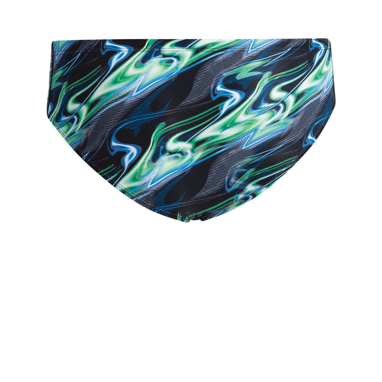 Dolfin Men's Reliance Inferno All-Over Racer Training Brief - Blue/Green