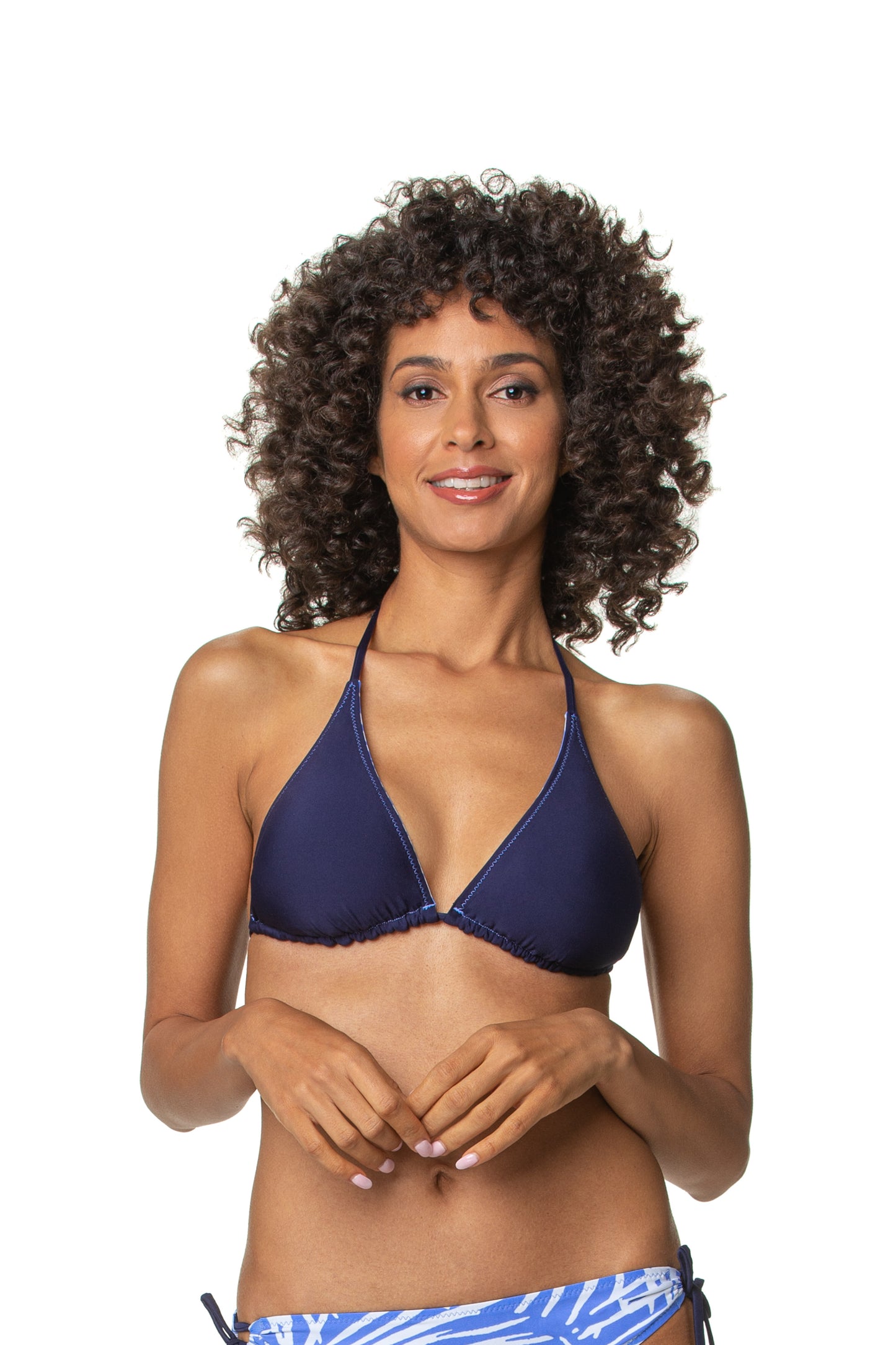 Helen Jon Reversible String Bikini Top - South Seas - FINAL SALE