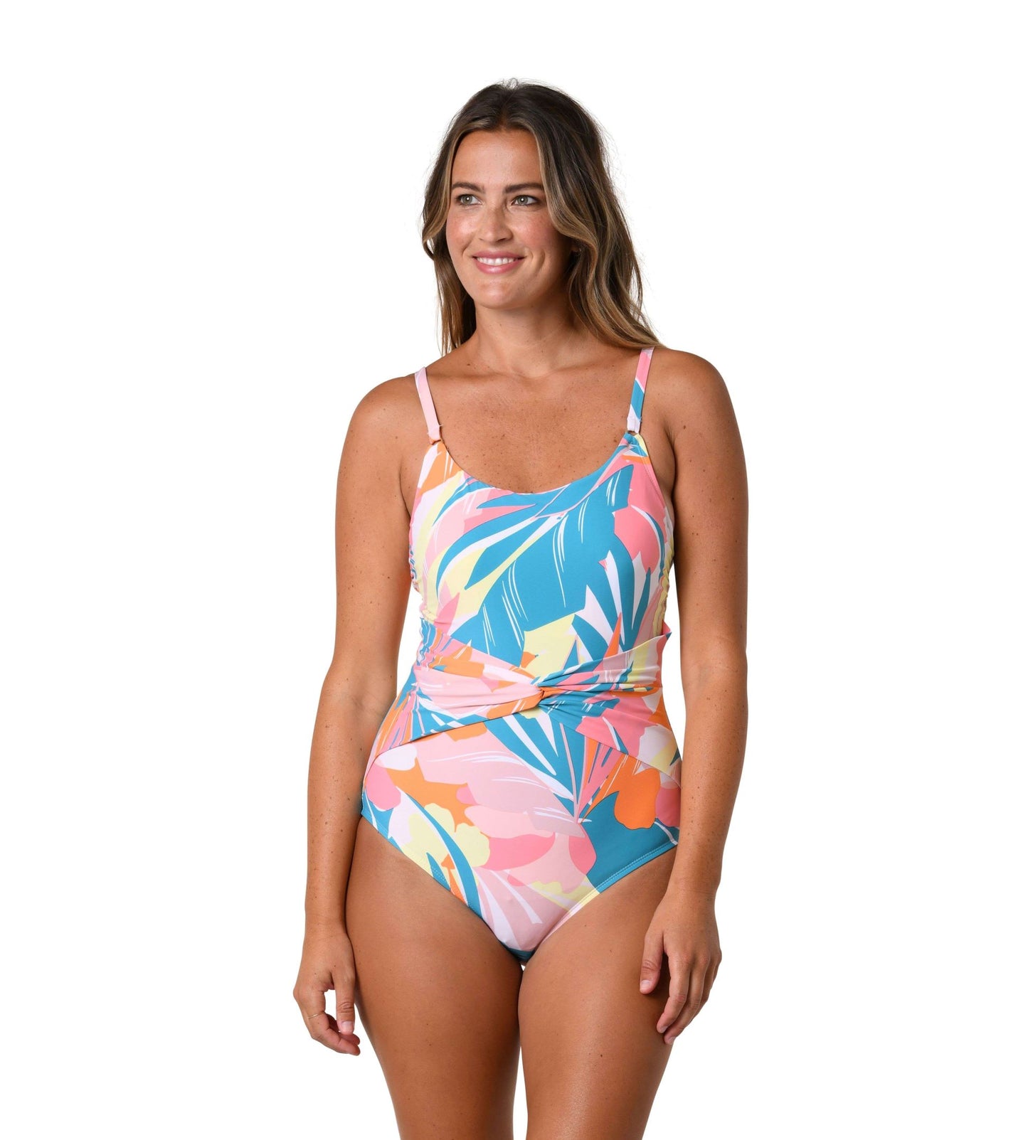 Jantzen Palms In Paradise Mio Mia! Underwire One Piece Swimsuit - FINAL SALE