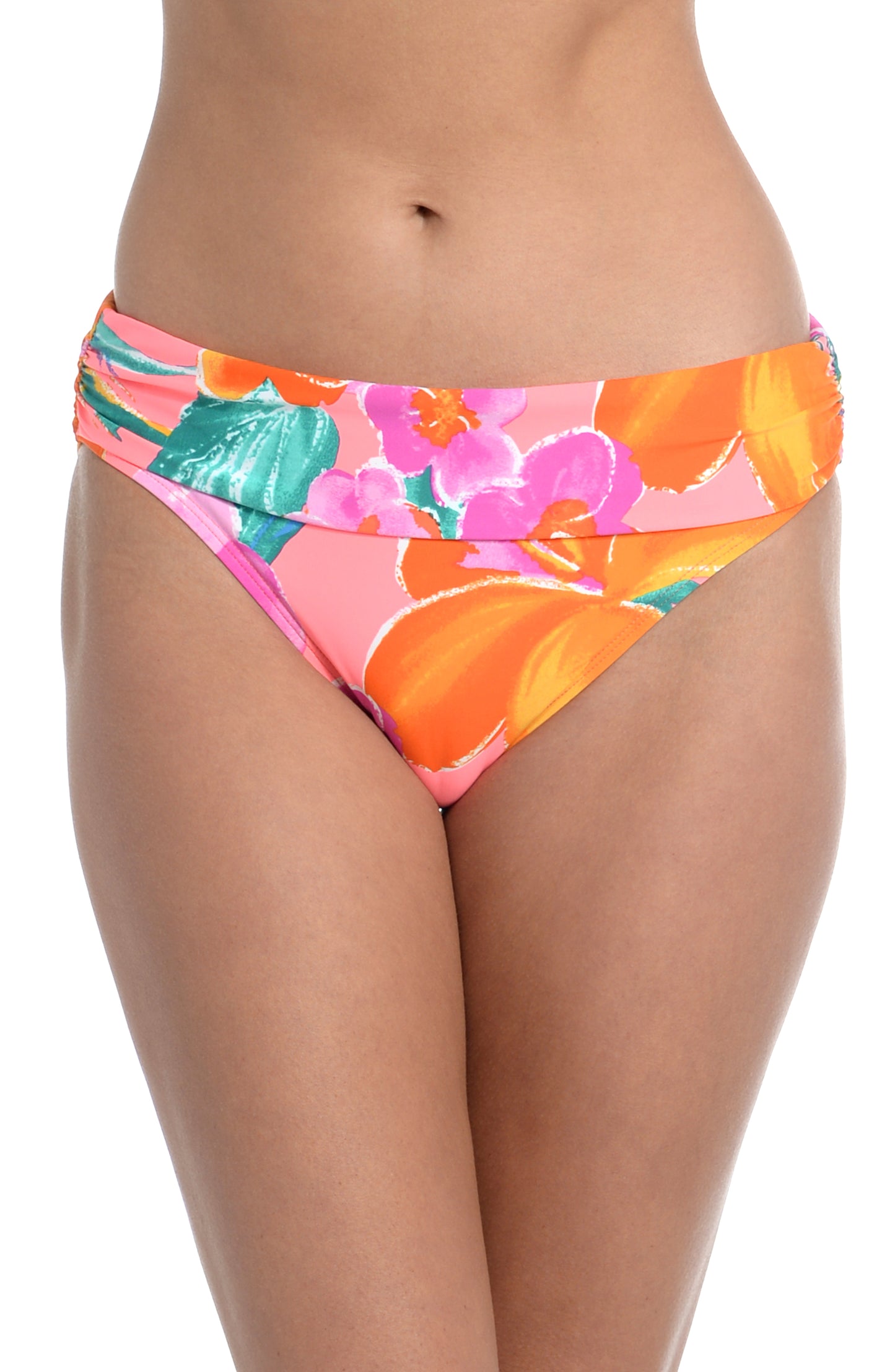 La Blanca Isla Del Sol Shirred Band Hipster - FINAL SALE