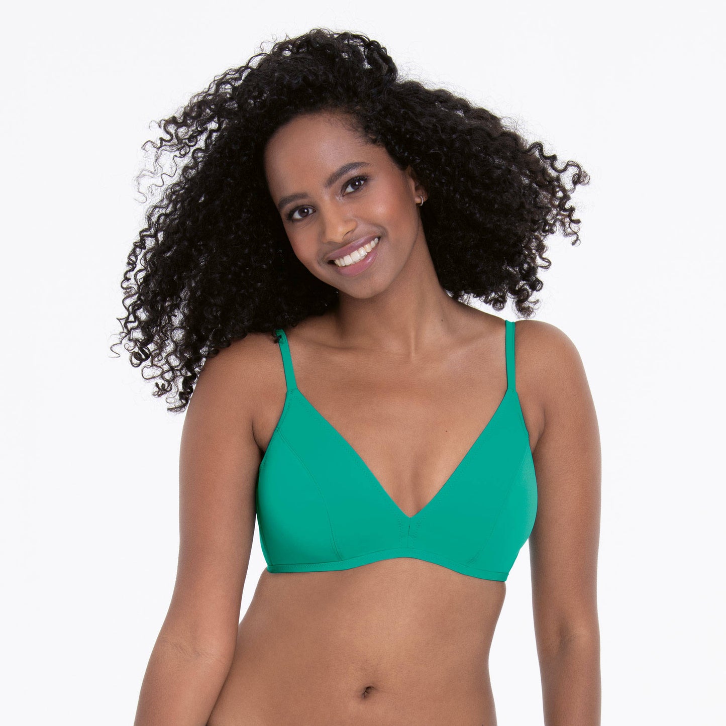 Rosa Faia Solid Marielle Bikini Top - Atoll - FINAL SALE